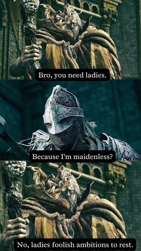 The Lands Between, The Elden Ring, Dark Souls Funny, Gamer Quotes, Soul Game, Demon Souls, Dark Souls Art, Gamer Humor, Video Games Funny