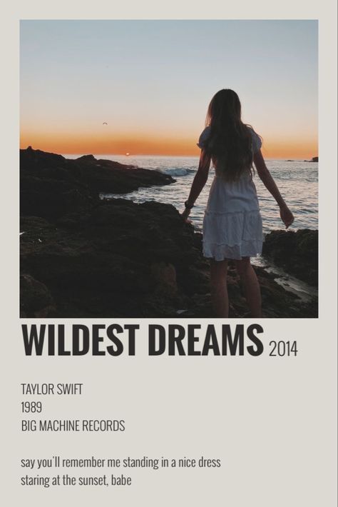 polaroid posters Wildest Dreams Taylor Swift, Taylor Swift Discography, Picture Song, Minimalist Music, Polaroid Posters, Polaroid Wall, Taylor Songs, Vintage Music Posters, Music Poster Ideas