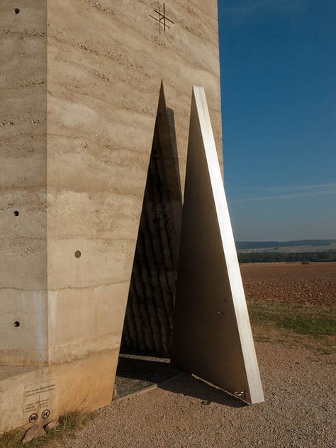 Peter Zumthor Kolumba Museum, Peter Zumthor Architecture, Peter Zumthor, Sacred Architecture, Rammed Earth, Religious Architecture, Home On The Range, Space Architecture, Beautiful Doors