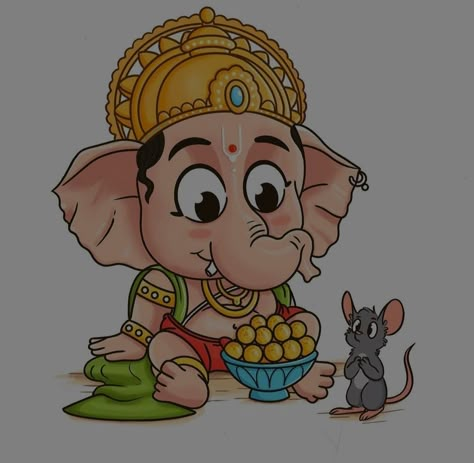 Baby Ganesha Drawing, Cute Ganesh Ji Drawing, Cute Ganesha Drawing, Baby Ganpati, Gods Illustration, Ganesh Pictures, Ganesh Ji Drawing, Ganesha Drawing, Ganesh Art Paintings