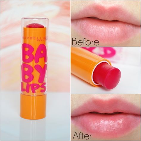 Maybelline Baby Lips in Cherry Me - Makeup And Beauty Blog Fair Olive Skin Tone, Fair Olive Skin, Baby Lips Maybelline, Lip Balm Collection, Olive Skin Tone, Pink Punch, Best Lip Balm, Makeup And Beauty Blog, Maybelline Makeup