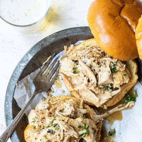 Hot Turkey Sandwiches | Culinary Hill Sides For Turkey Sandwiches, Hot Turkey Sandwich, Turkey Sandwich Thanksgiving, Sweet And Sour Beef, Pulled Turkey, Turkey Sauce, Hot Turkey Sandwiches, Hot Sandwich Recipes, Turkey Sandwiches Recipes