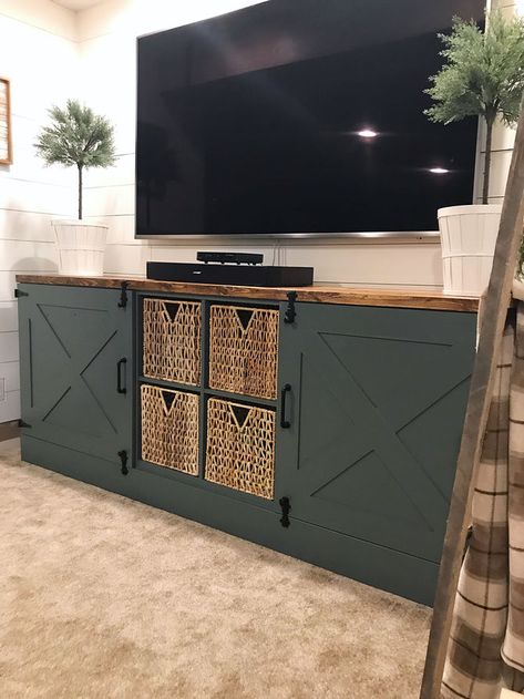 Ikea Media Console, Tv Wall Mount Ideas, Ikea Tv Console, Ikea Tv Unit, Ikea Tv Stand, Ikea Cubes, Tv Stand Ideas, Ikea Tv, Hacks Ikea