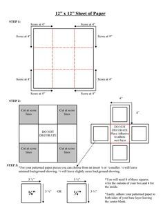 exploding box template with lid | ... box instructions more explosion box stuck on glue crafts explosion box Exploding Box Template, Explosion Card, Stampin Up Anleitung, 3d Templates, Exploding Box Card, Box Invitations, Pop Up Box Cards, Exploding Boxes, Magic Box