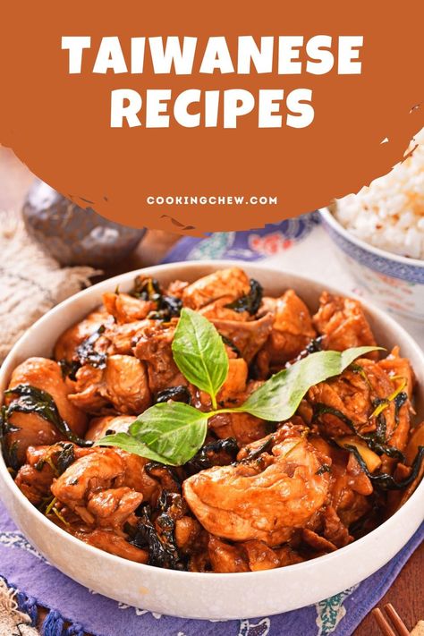 Refer to this list of the best Taiwanese recipes when you're in the mood for authentic flavors that truly capture the essence of Taiwan. Taiwanese Vegetarian Recipes, World Cuisine Recipes, Taiwanese Recipes Authentic, Taiwanese Food Recipe, Tiff Cooks, Taiwanese Recipe, Taiwan Recipes, Ti Food, Tai Food