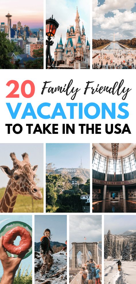 Family Vacations In The Us, Family Friendly Vacations, Us Family Vacations, Relaxation Activities, Skarsgard Family, Best Family Vacation Destinations, Vacations In The Us, Family Vacation Spots, Vacation Goals