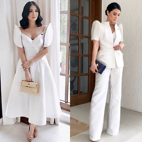 SONA 2018: Top 10 Best Dressed Celebrities, Politician’s Family in Photos. 1. Heart Evangelista-Escudero (Outfit by Mark Bumgarner). Filipiniana Gown, Modern Filipiniana Gown, Filipiniana Wedding Dress, Mark Bumgarner, Events Dresses, Modern Filipiniana Dress, Best Dressed Celebrities, Heart Evangelista, Filipino Fashion