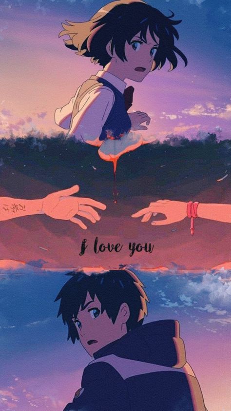 Your Name Scenery Wallpaper, Your Name Lockscreen, Your Name Anime Drawing, Weathering With You, Mitsuha And Taki, Your Name Wallpaper, Whats Wallpaper, Makoto Shinkai, Name Drawings