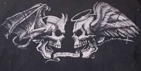 Heaven or Hell, Seek or Destroy Hells Angels Tattoo, Angels Tattoo, Tattoo Images, For Free, Tattoos