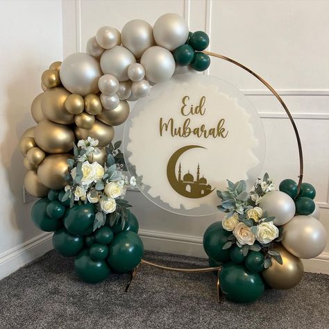 Balloons and events | EID MUBARAK Hope everyone enjoyed Eid. I had the pleasure to create this for the lovely @shahnazislam_ for Eid. Flowers from… | Instagram Eid Decoration Ideas, Eid Balloons, Birthday Toast, Eid Mubarak Decoration, Eid Mubarak Wishes, Eid Greetings, Eid Decoration, Ramadan Decorations, Butterfly Wallpaper