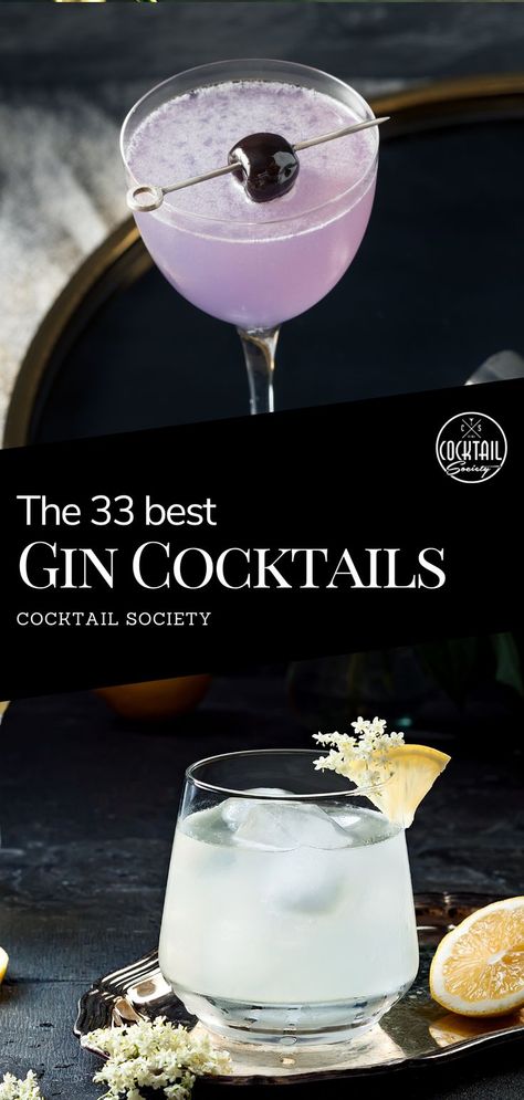 Essen, Gin Mixed Drinks, Gin Based Cocktails, Gin Drink Recipes, Gimlet Recipe, Mixology Recipes, Best Gin Cocktails, Craft Cocktail Recipe, Gin Recipes