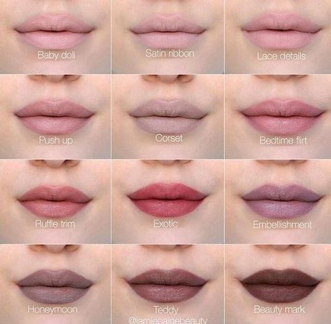 NYX lingerie liquid lipstick swatches @katiestubbs13: Nyx Lingerie Lipstick, Liquid Lipstick Swatches, Nyx Lip Lingerie, Nyx Lingerie, Lip Lipstick, Nyx Lip, Makeup Lips, Lipstick Swatches, Matte Texture