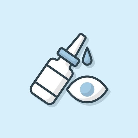 Vector eye drop pharmaceutical medical m... | Premium Vector #Freepik #vector #eye-drops #pharmaceutical #dropper #medicine Eye Medicine, Eye Drop, Eye Drops, Vector Logos, Pharmacist, Vector Logo, Premium Vector, Graphic Resources, Medicine