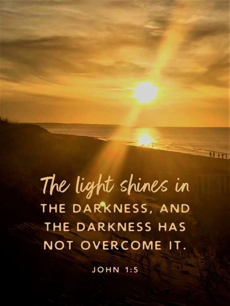 Bible Verses For Teens, Light Shines In The Darkness, John 1 5, Sun Life, Jesus Paid It All, Inspirational Life Lessons, Light Quotes, Living Photo, Gods Love Quotes