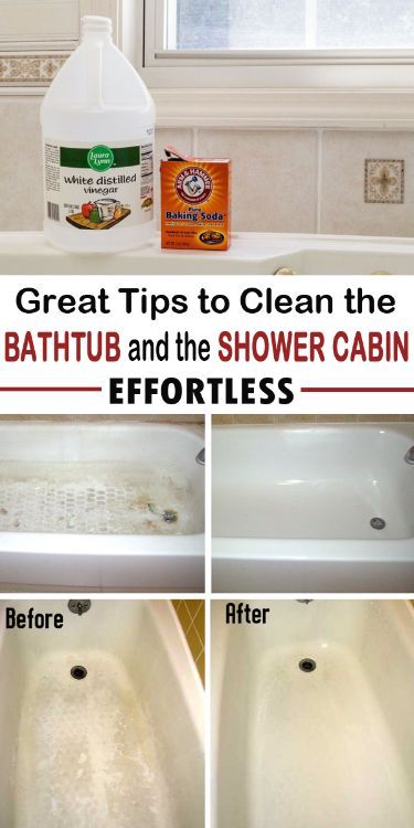 Bathtubs can get dirty. See 10 fantastic ways to clean them - Cooktop Cove Cleaning Painted Walls, Clean Bathtub, Tub Cleaner, Bathroom Cleaning Hacks, Shower Cabin, Deep Cleaning Tips, Household Cleaning Tips, Diy Cleaners, Cleaners Homemade