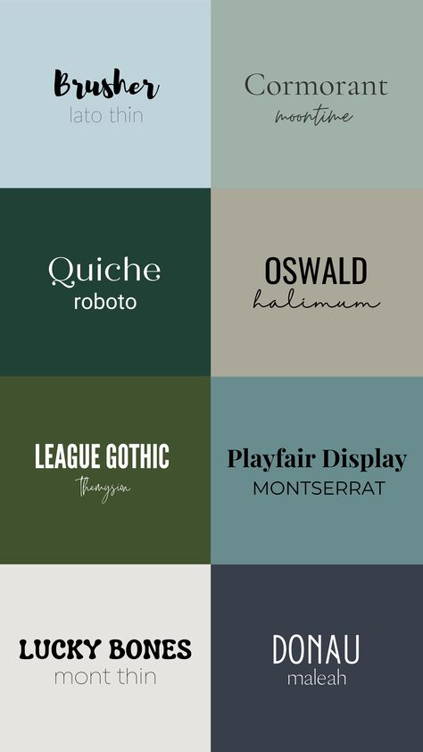 Font pairings for Web design Font Combinations For Website, Font Pairing For Websites, Pairing Fonts Together, Canva Font Combinations For Poster, Canva Font Pairing Graphic Design, Cute Font Pairings, Web Font Combinations, Adobe Fonts Pairing, Masculine Font Pairings