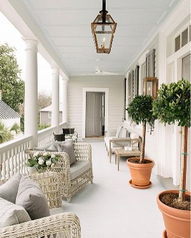 Off to #Charleston in a few days and @86cannonst is giving me a bad case of #porchenvy. #cantwait #southernliving #stylist #bagspacked Summer Porch Decor, Building A Porch, Home Improvement Loans, Farmhouse Front Porches, Summer Porch, Farmhouse Porch, Front Steps, Farmhouse Front, Diy Outdoor Decor