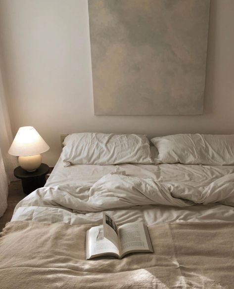 White Bedding Aesthetic, Copenhagen Room, Bedding Aesthetic, Loft Interior, Aesthetic Bedroom, White Bedding, Room Aesthetic, Dream Bedroom, Bedroom Inspo