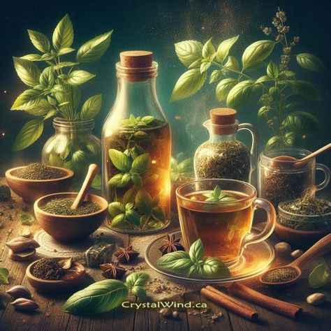 Delicious Holy Basil Tea Recipe That Will Amaze You! Basil Tea Recipe, Holy Basil Tea, Basil Tea, Feldenkrais Method, Alexander Technique, Spirit Messages, Archangel Metatron, Energy Therapy, Celtic Astrology