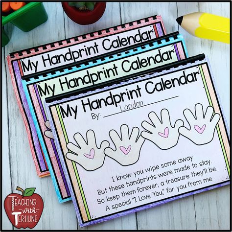 Handprint Calendars Parent Gift Idea Christmas Gifts For Parents From Kids Preschool, Handprint Calendar Preschool, Parent Christmas Gifts, Preschool Christmas Gifts, Handprint Calendar, Preschool Calendar, Student Calendar, Writing A Blog, Parents Christmas