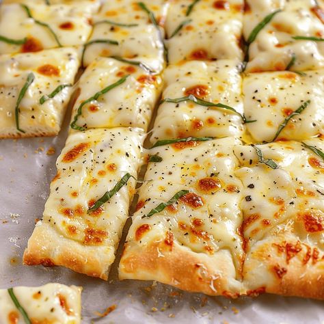 You searched for White Garlic Bliss Pizza - Recipes, Tasks & Tools Essen, Garlic Cheese Flatbread, Mashed Potato Pizza Recipe, Oven Pizza Recipe, Garlic Pizza Recipe, Homemade Pizza In Pizza Oven, Pizza Recipes With Store Bought Dough, Italian Flatbread Recipes, Nana Pizza