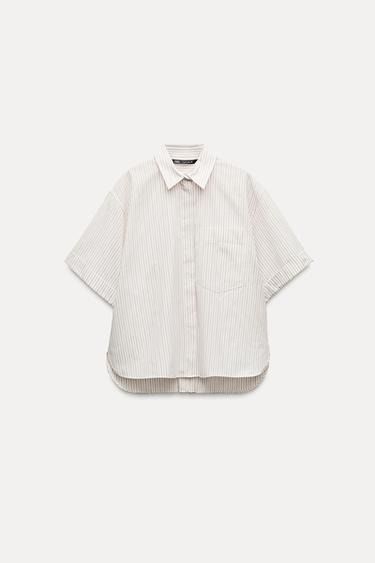 Shirts | Blouses Women's Basics | ZARA United States Shirt Blouses Women's, Basic Shirts, Shirts Blouses, Zara United States, Timeless Pieces, The Collection, Shirt Blouses, Blouses For Women, Every Day