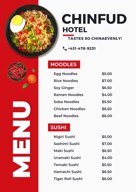 Looking for a menu to make your restaurant appealing with a convincing menu/pricelist/rate list/screen menu/ for your business. Look no more, I will design your menu. Order now with link provided! #menu #restaurantmenu #pricelist #ratelist #menudesign #spamenu #barmenu Menu List Design Food, Price List Poster Design, Price Menu Design, Food Price List Design, Restaurant Menu Design Layout, Menu Price List Design, Price Poster Design, Product Price List Design, Pricelist Design Templates