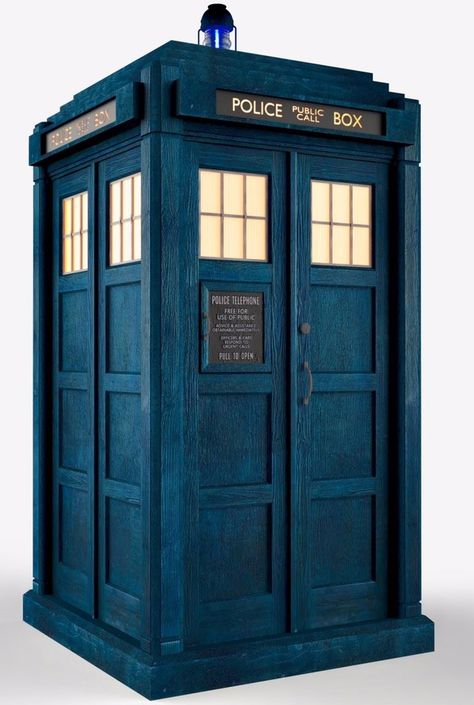 Tardis Exterior, Box Aesthetic, 13th Doctor, Police Box, Doctor Who, Lips, Exterior, Texture