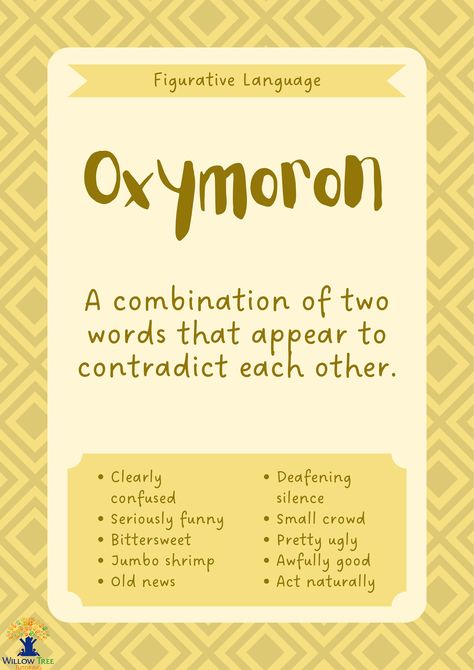 ELA Poster Pack of 18 different figurative language words including: Simile, Metaphor, Personification, Metonym, Symbolism, Oxymoron, Paradox, Euphemism, Allusion, Alliteration, Assonance, Onomatopoeia, Analogy, Idiom, Irony Hyperbole, Synechdoche, and Pun Metaphor Meaning, Literacy Devices, Oxymoron Examples, English Metaphors, School Counseling Decor, Literary Techniques, Language Classroom, Similes And Metaphors, Language Works