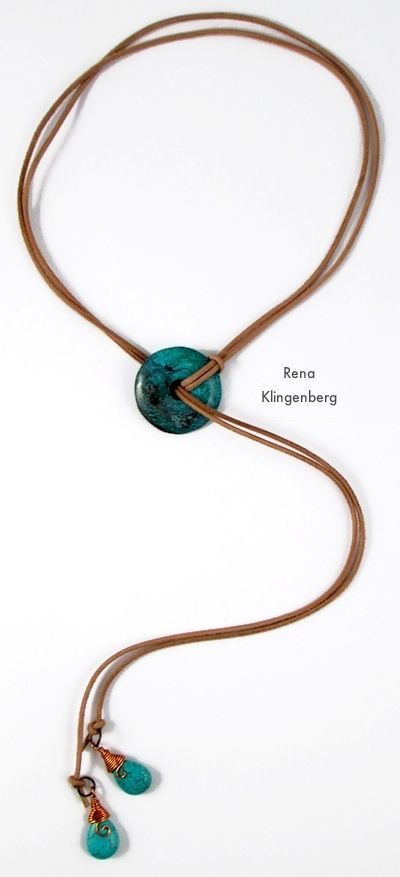 Rena Klingenberg, Washer Jewelry, Necklace Tutorial, A Necklace, Diy Schmuck, Bijoux Diy, Lariat Necklace, Leather Necklace, Selling Jewelry