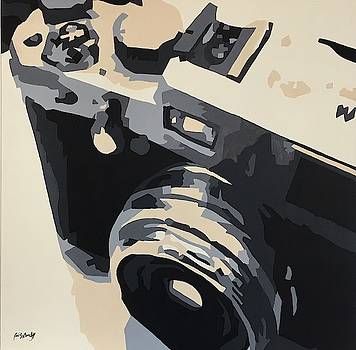 Camera Canvas Painting, Camera Painting Ideas, Camera Painting, Camera Art, Draw And Paint, Old Camera, Fashion Wall Art, Ap Art, Where I Live