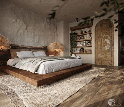 Rustic Bed Design, Desain Pantry, Modern Luxury Bedroom, 아파트 인테리어, Rustic Bedroom, Dream House Decor, Luxurious Bedrooms, Dream Home Design, Traditional House