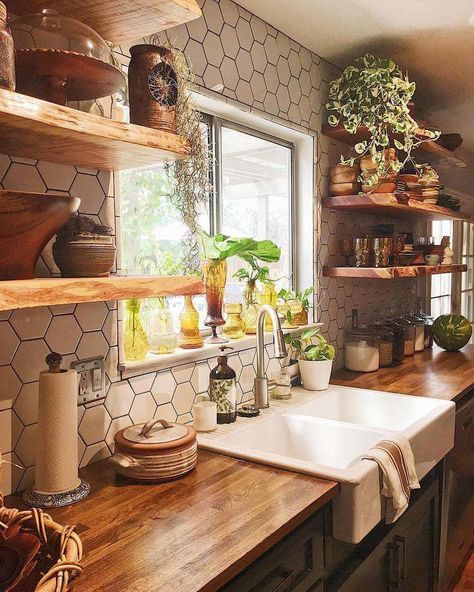 Small Kitchen Decoration, Kitchens Ideas, Farmhouse Kitchen Remodel, White Kitchen Remodeling, Farmhouse Kitchen Design, Kitchen Remodel Before And After, Galley Kitchen, Modern Farmhouse Kitchens, Kitchen Style