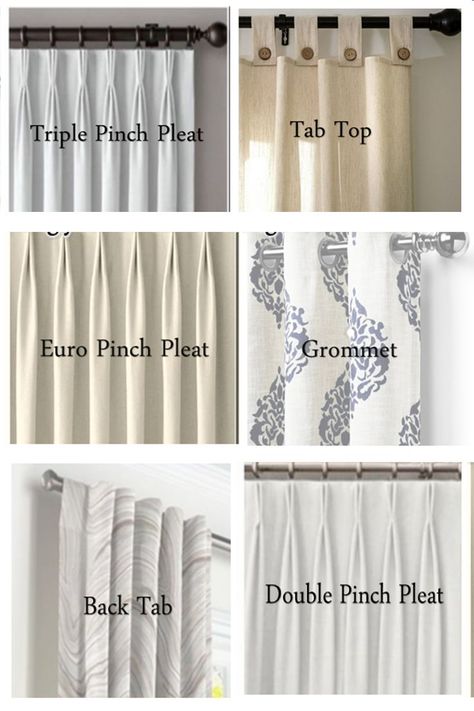 Types Of Curtains Style, Latest Curtain Designs, Sheers Curtains Living Room, Hanging Drapes, Curtains Style, Curtain Installation, Plain Curtains, Curtain Headings, Curtain Styles