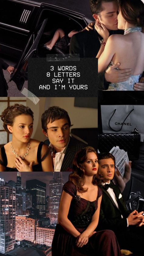 chuck and blair Chuck Y Blair, Blair And Chuck, Gossip Quotes, Chuck Blair, Chuck And Blair, Chuck Bass, Blair Waldorf, Girls Life, Gossip Girl