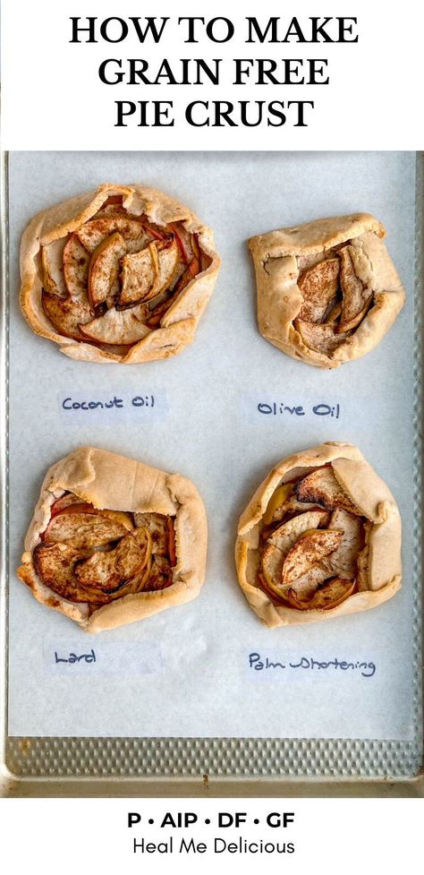 Cassava Pie Crust, Cassava Flour Pie Crust, Paleo Pie Crust, Aip Paleo Desserts, Paleo Pie, Aip Baking, Aip Diet Recipes, Banana Flour, Autoimmune Paleo Recipes