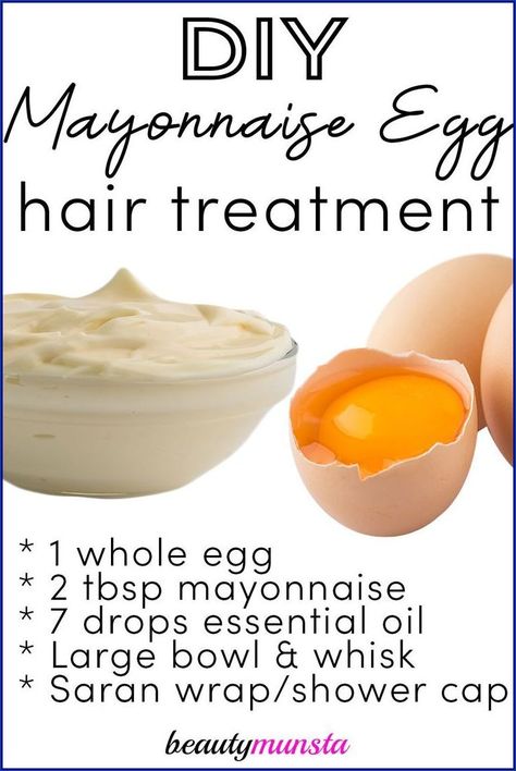 Advice: Use a hair growth supplement with saw palmetto to prevent hair loss. #haircare #hair #hairfall Mayonnaise Hair Treatments, Mayonnaise Hair Mask, Hair Frizz Control, Egg Hair Mask, Egg For Hair, Hair Mask Recipe, Deep Conditioning Hair Mask, Conditioning Hair Mask, Deep Conditioning Hair