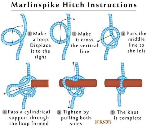 Camping Knots, Bowline Knot, Survival Knots, Rope Ladder, Knots Guide, Knots Diy, Rope Knots, Knots Tutorial, Fairy Garden Crafts