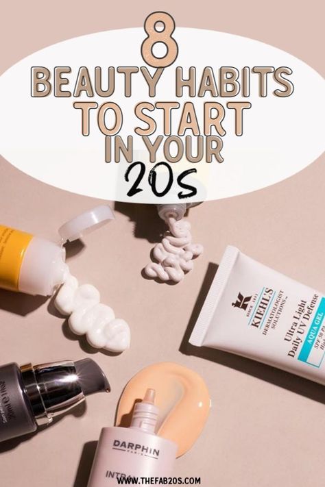 8 Beauty Habits To Start In Yours 20s. SHould you be using firming cream in your 20s? How to age well in your 20s. How to take care of your skin in your 20s. From moisturizers to SPF, learn the basics of skincare for twenty-somethings #beauty #skincare Skincare Routine 20s, Pimples Overnight, Habits To Start, Boss Motivation, Skincare Hacks, Beauty Habits, Take Care Of Your Skin, Your 20s, Firming Cream