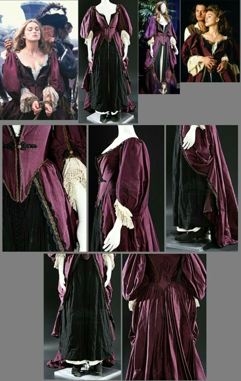 Elizabeth's dinner dress... Pirates Of The Caribbean Elizabeth Dress, Elizabeth Swan Dress, Elizabeth Swann Red Dress, Elizabeth Swann Cosplay, Elizabeth Swann Outfit, Elizabeth Swan Costume, Pirates Of The Caribbean Dress, Elizabeth Swann Dress, Elizabeth Swann Costume