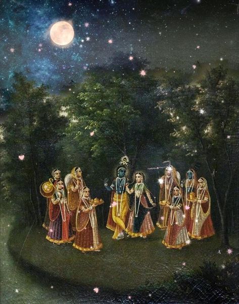 Vallabhacharya Mahaprabhuji, Raas Leela, Krishna Video, Hare Krishna Mantra, Memories Art, Childhood Memories Art, Krishna Avatar, Spiritual Paintings, Indian Art Gallery