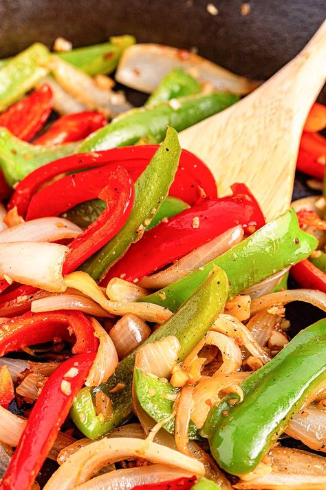 Sauteed Peppers and Onions Stir Fry Peppers And Onions, Pepper And Onion Recipes, Peppers And Onions Recipes, Stir Fry Peppers, Pepper And Onions, Shrimp Orzo, Sauteed Peppers And Onions, Sauteed Peppers, Small Potato