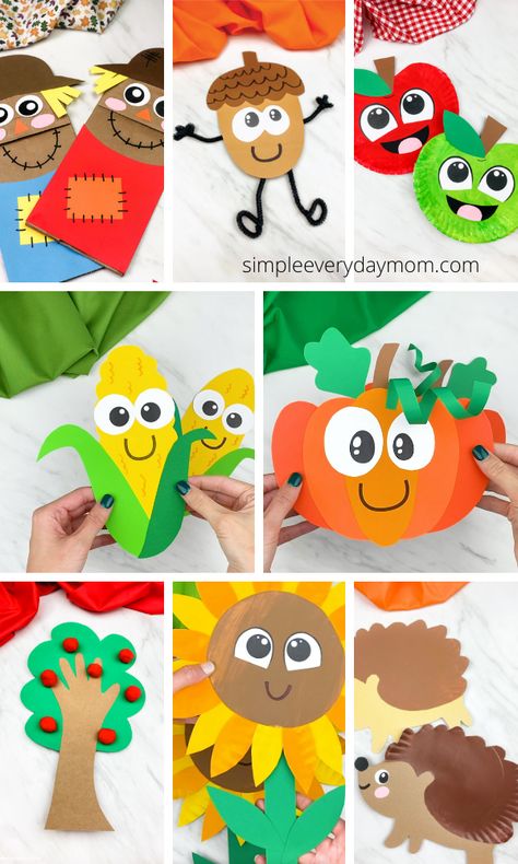 Fall Crafts For Preschoolers, Preschoolers Crafts, Best Fall Crafts, Fall Crafts For Toddlers, September Crafts, Preschool Crafts Fall, Crafts For Preschoolers, Free Printable Templates, Halloween Crafts For Toddlers