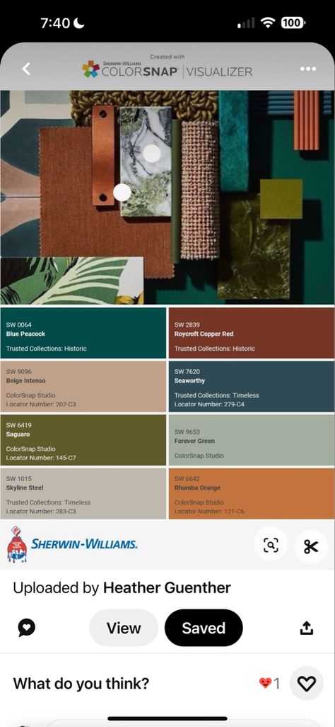 Saguaro Green Sherwin Williams, Sherwin Williams Saguaro, Saguaro Sherwin Williams, Green Sherwin Williams, Forever Green, Saguaro Cactus, Copper Red, Paint Colors For Home, Peacock Blue