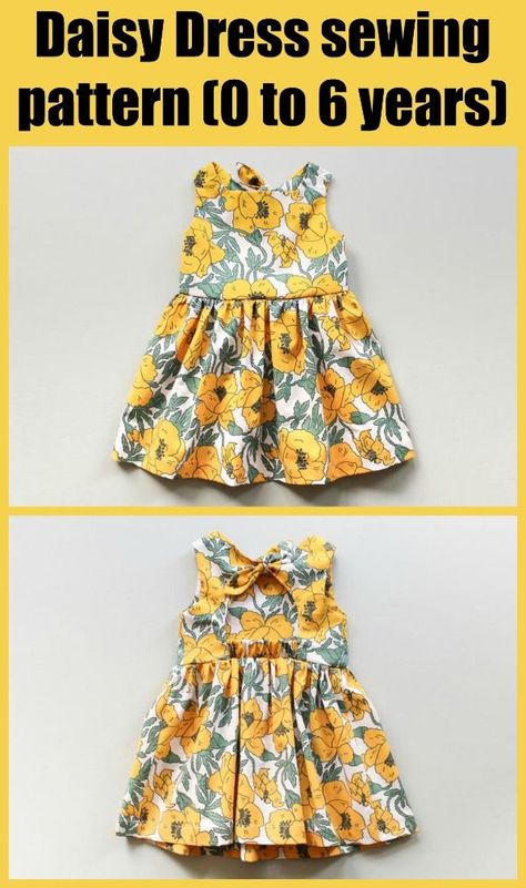 sewing patterns for baby girls Toddler Dress Patterns Sewing, Baby Dress Sewing Pattern Free, Sewing Childrens Clothes, Toddler Girl Dress Pattern Free, Free Baby Girl Sewing Patterns, Childrens Dress Patterns Free, Kids Dress Sewing Tutorials, Free Childrens Sewing Patterns, Baby Girl Dress Pattern Free