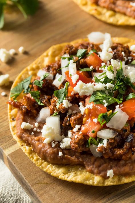 Low Cal Dinner, Tostadas Recipe, Protein Dinner Recipes, Low Calorie Lunches, Low Calorie High Protein, High Protein Dinner, Healthy Protein Meals, Under 300 Calories, Protein Dinner