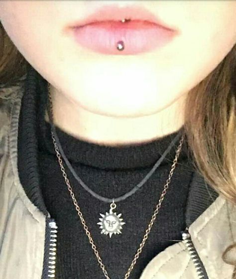 Ashley Lip Piercing Aesthetic, Ashley Piercing Aesthetic, Gothic Plushies, Piercings Lip, Piercing Aesthetic, Ashley Piercing, Piercing Inspiration, Piercing Inspo, Diy Easter Gifts