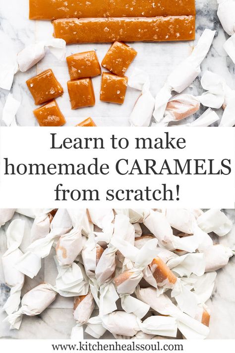 Homemade Caramels No Corn Syrup, Carmel Candy Without Corn Syrup, Homemade Caramel No Corn Syrup, Soft Caramel Recipe No Corn Syrup, Caramel Candy Recipe Without Corn Syrup, Carmel Candy Recipe Easy No Corn Syrup, Caramel Recipe No Corn Syrup, Caramels No Corn Syrup, Chewy Caramels Recipe