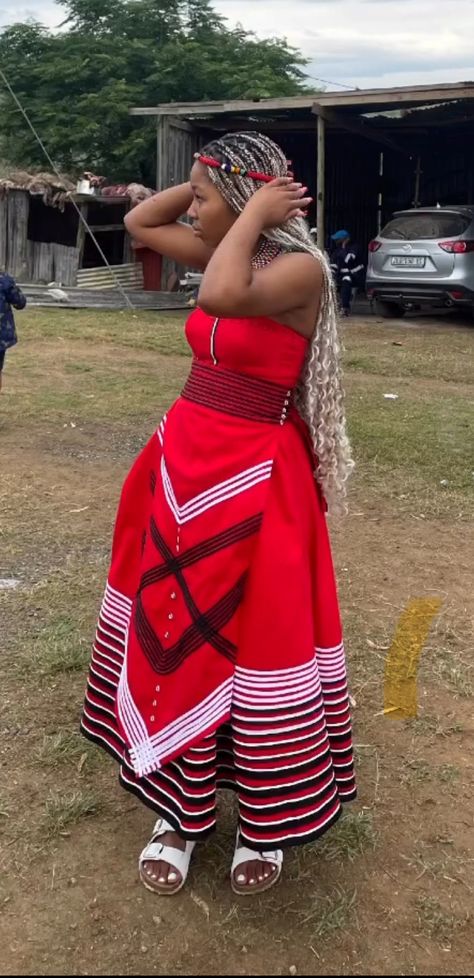 Xhosa Skirts For Ladies, Amaxhosa Clothing Brand, Traditional Dresses Xhosa, Xhosa Attire For Ladies, Xhosa Wedding Dresses, Modern Xhosa Attire, Xhosa Dresses, Sotho Traditional Dresses, Xhosa Traditional Dresses