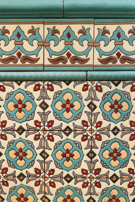 Decoratives - Malibu tiles from Santa Barbara Collection Tile Table Diy, Spanish Eclectic Home, Malibu Tile, Ceramic Tile Table, Mission Tile West, Spanish Eclectic, Mosque Interior, Textures Wallpaper, Victorian Terraced House